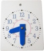 Parkovac� hodiny 13x15cm, pap�r.b�l� karton